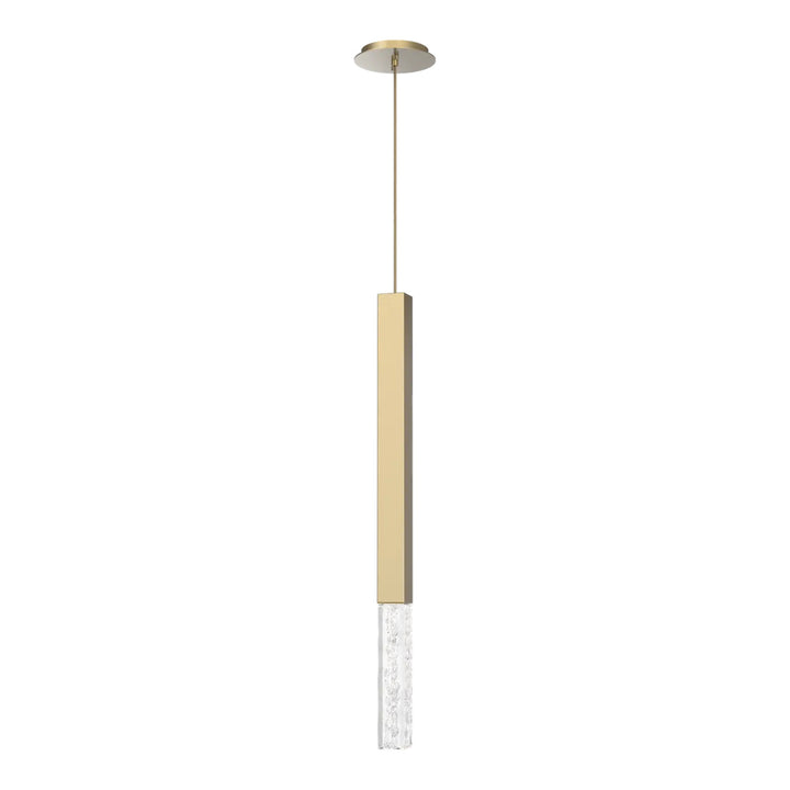 Axis Pendant by Hammerton Studio in Gilded Brass