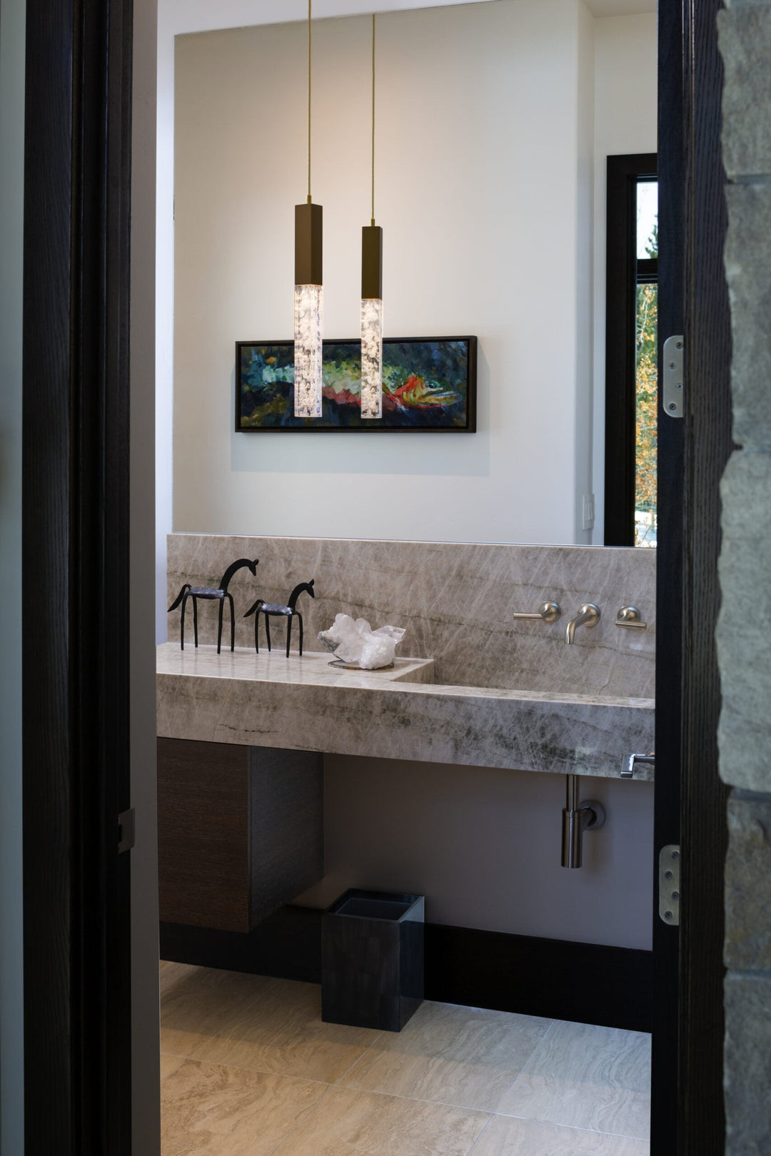 Axis Pendant by Hammerton Studio in a styled interior