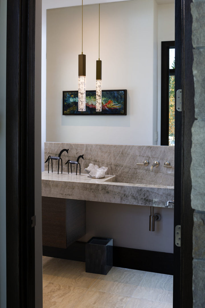 Axis Pendant by Hammerton Studio in a styled interior