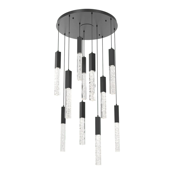 Axis Round Pendant Chandelier by Hammerton Studio, 11 Lights