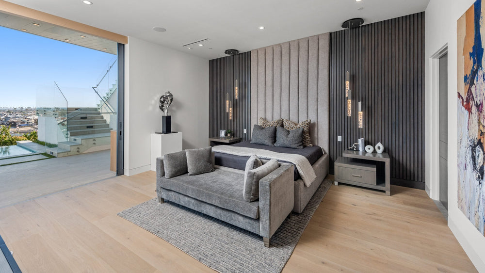 Axis Round Pendant Chandelier by Hammerton Studio in a styled interior