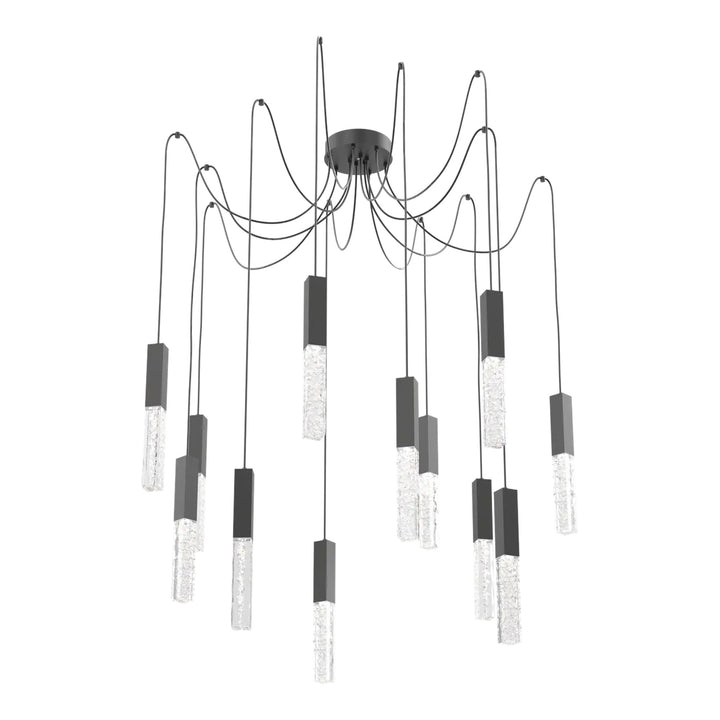 Axis Swag Chandelier by Hammerton Studio, 12 Lights