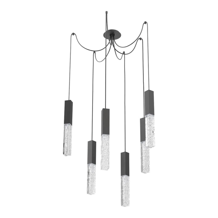 Axis Swag Chandelier by Hammerton Studio, 6 Lights