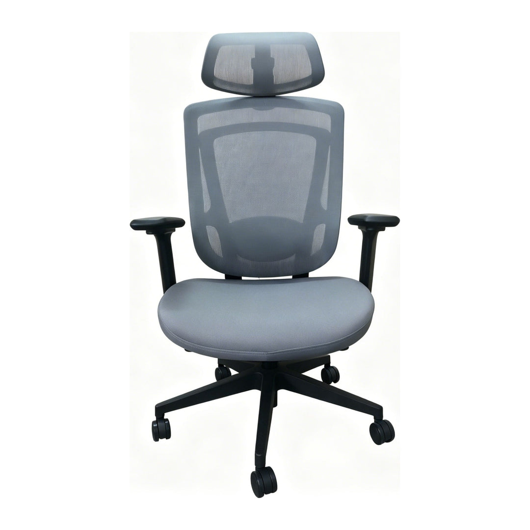 Axis Swivel Office Chair by Modus in Twilight — product view on a white background