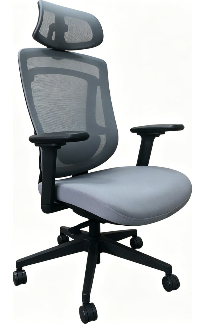 Axis Swivel Office Chair in Twilight — product view on a white background