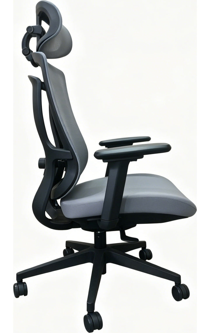 Axis Swivel Office Chair in Twilight — product view on a white background