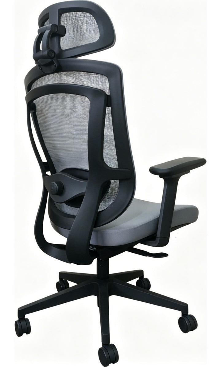 Axis Swivel Office Chair in Twilight — product view on a white background