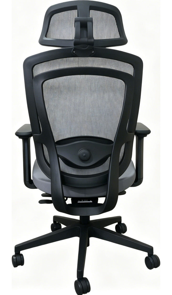 Axis Swivel Office Chair in Twilight — product view on a white background