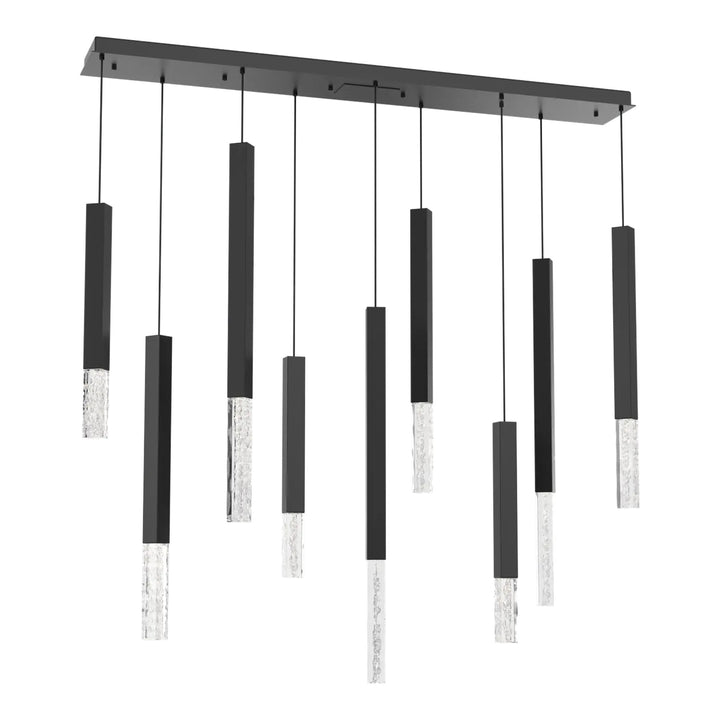 Axis XL Linear Pendant Chandelier by Hammerton Studio, 9 Lights
