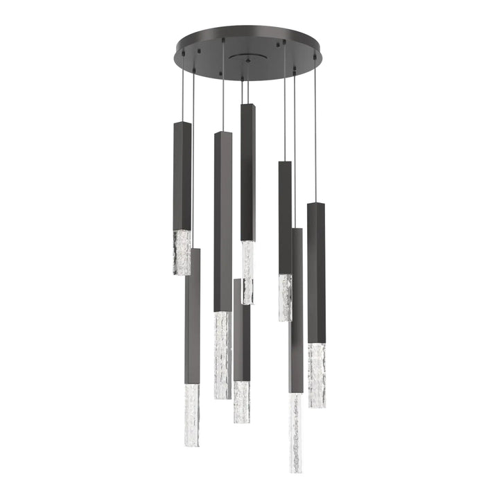 Axis XL Round Pendant Chandelier by Hammerton Studio in Graphite