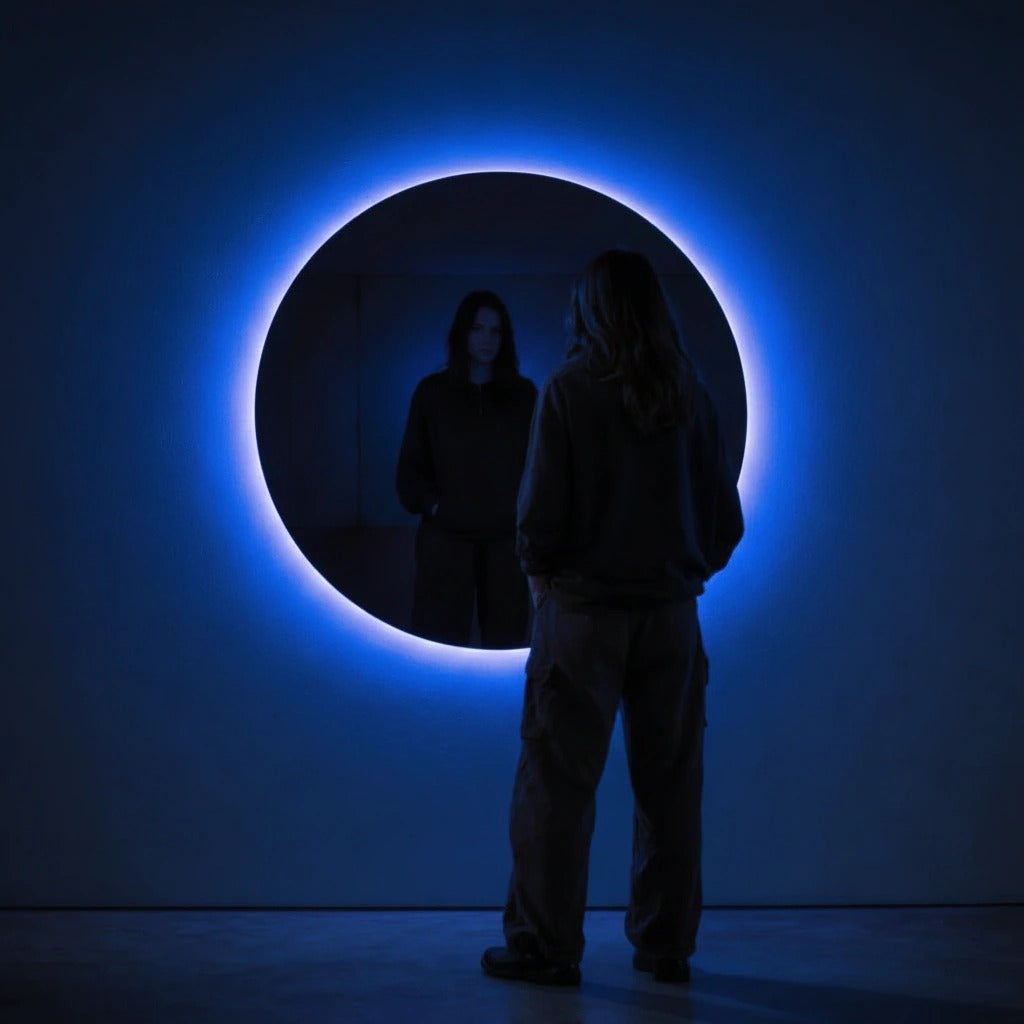 Azure Eclipse Mirror by Interior Moderna - view 10