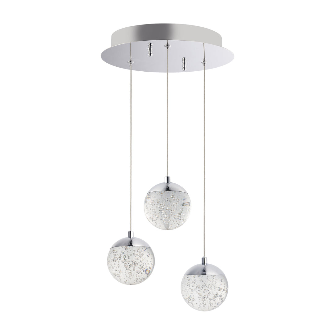 Orb II LED 3-Light Pendant by Studio M Lighting