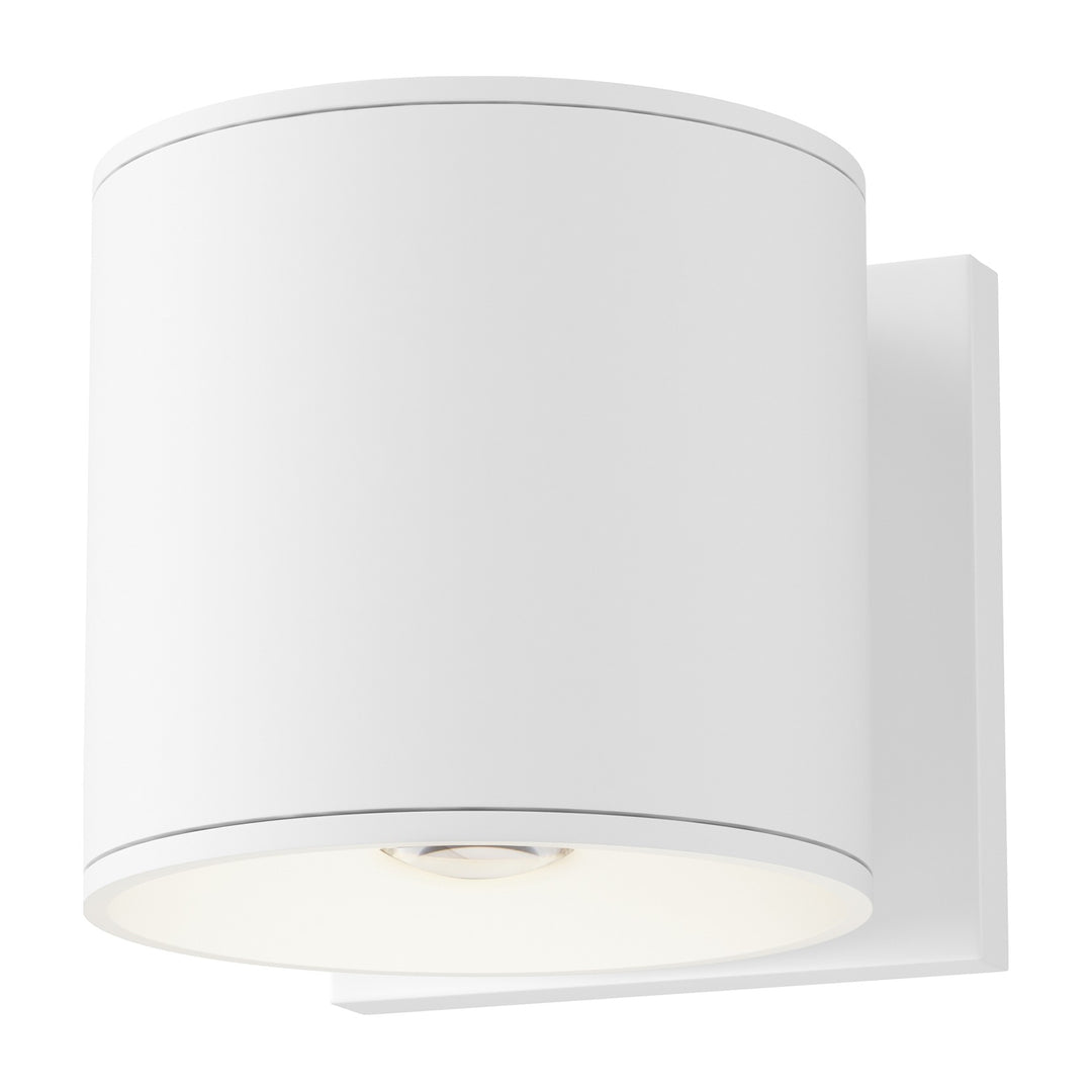 Stout RD 120-277V Indoor/Outdoor Wall Sconce by Studio M Lighting in White