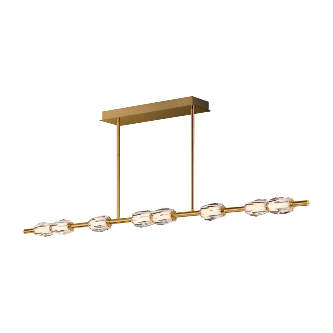 Dolce Vita 60" LED Pendant by Studio M Lighting in Gold