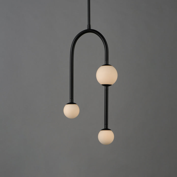 Alina 3-Light LED Pendant by Studio M Lighting – lifestyle