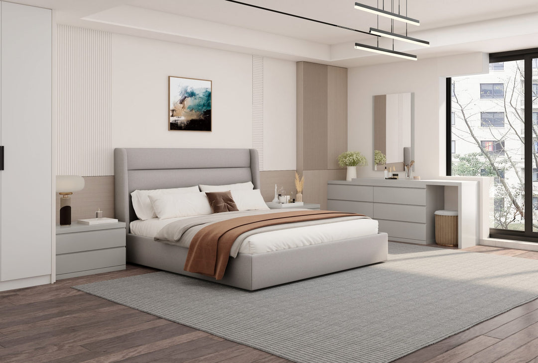Tokyo Bed King by Whiteline Modern Living – lifestyle