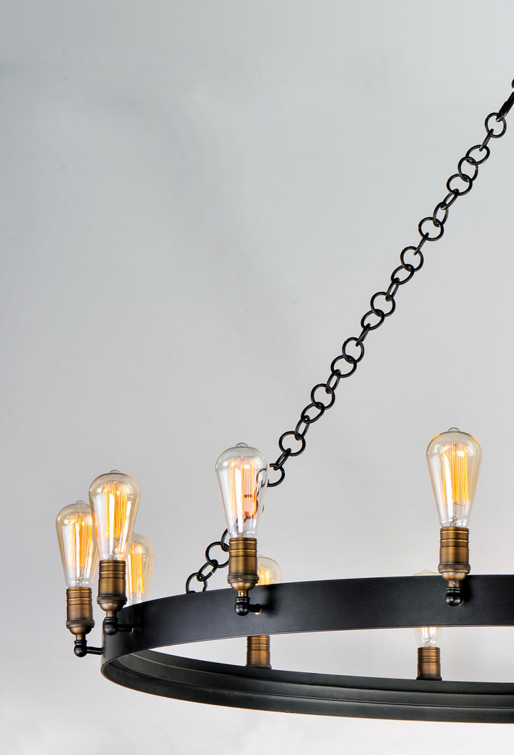 Solaris 14-Light Chandelier by Studio M Lighting – lifestyle