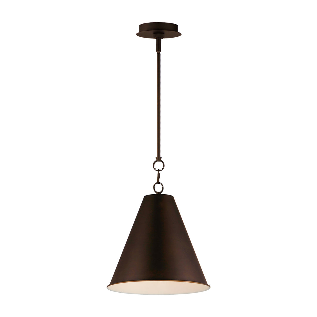 Veritas 12 1-Light Pendant by Studio M Lighting in Chestnut Bronze