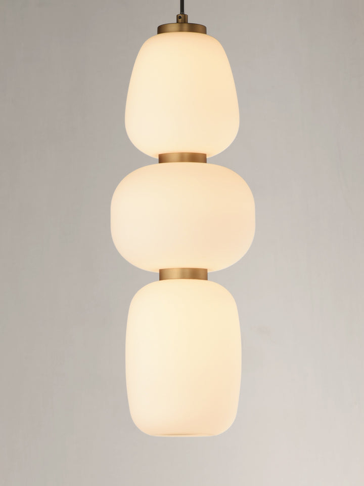 Soji LED 3-Light Pendant by Studio M Lighting – lifestyle