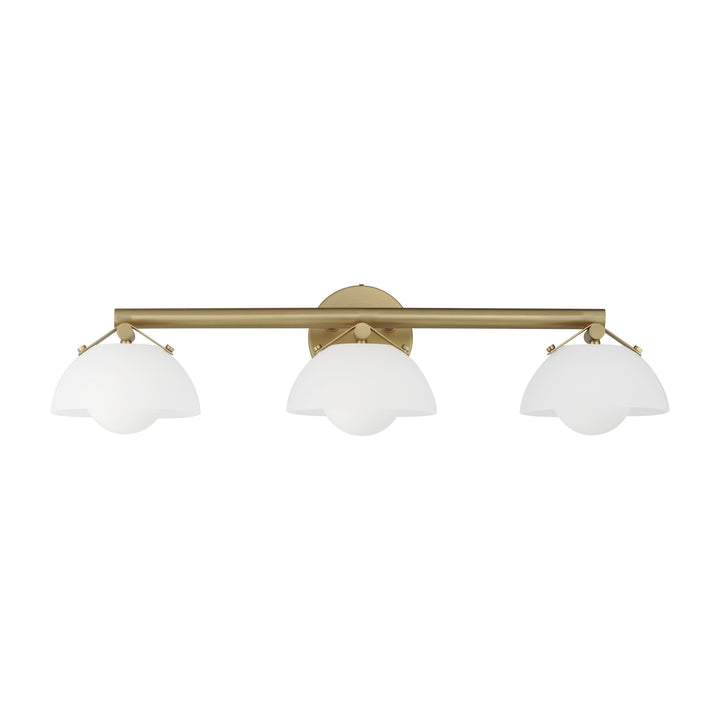 Domain 3-Light by Studio M Lighting in Natural Aged Brass