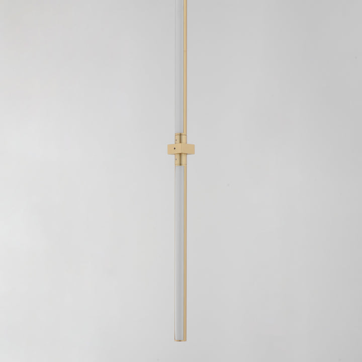 Dorian 48 Vertical LED Pendant by Studio M Lighting – lifestyle
