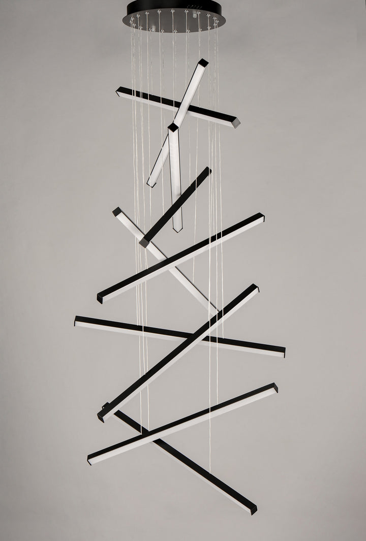 Hover 10-Light LED Pendant by Studio M Lighting – lifestyle