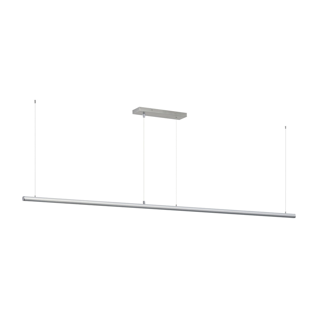Continuum 96 LED Pendant by Studio M Lighting in Satin Aluminum