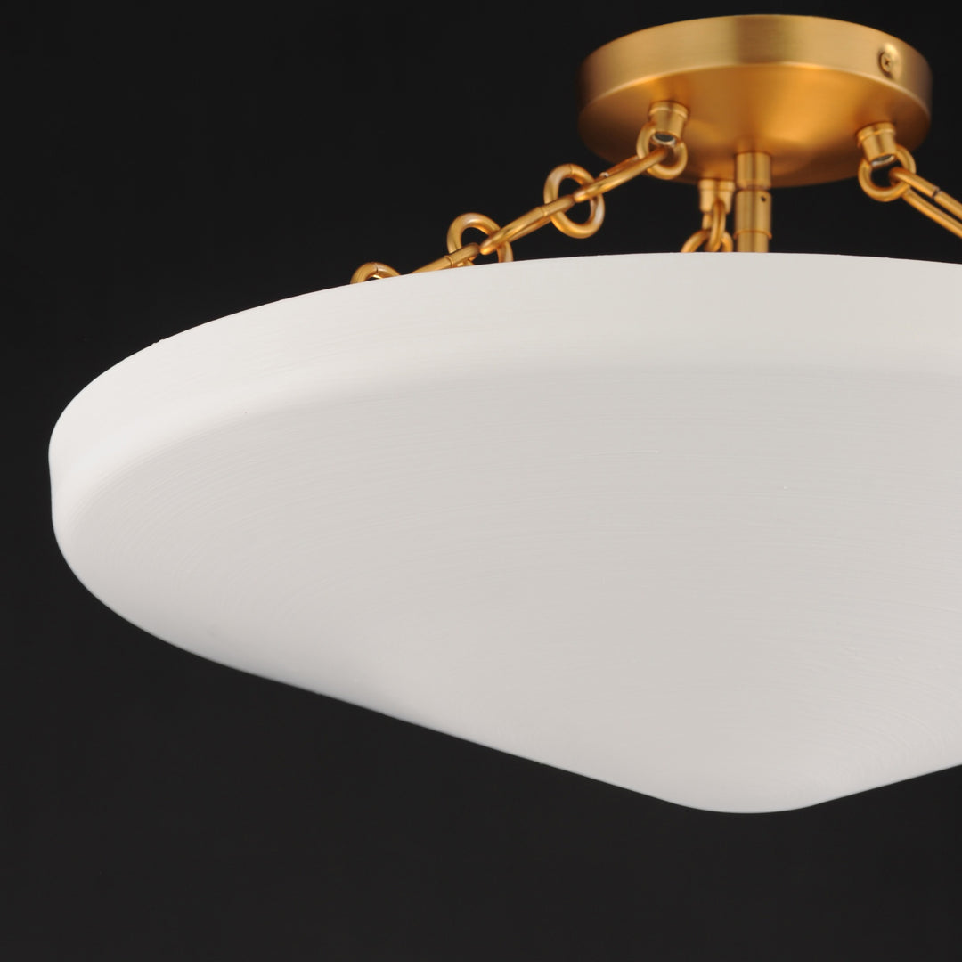 Artemis 3-Light Flush Mount by Studio M Lighting – lifestyle