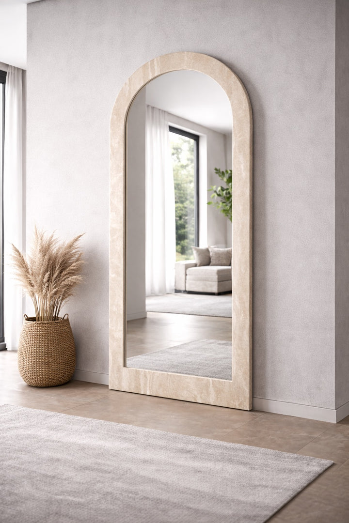 Petra Arched Mirror by Whiteline Modern Living – lifestyle