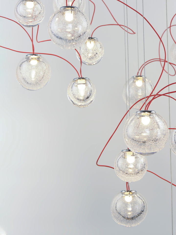 Bobble LED 24-Light Pendant by Studio M Lighting – lifestyle