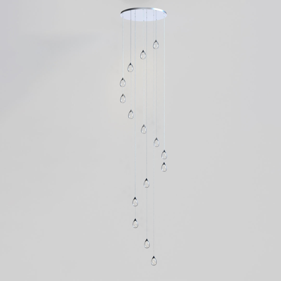 Dewdrop 15-Light LED Pendant by Studio M Lighting – lifestyle