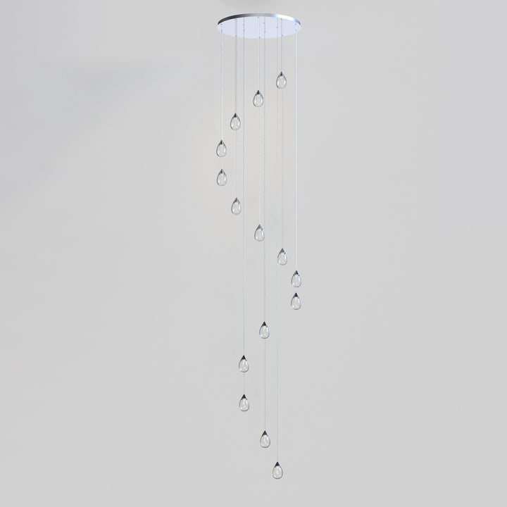 Dewdrop 15-Light LED Pendant by Studio M Lighting – lifestyle