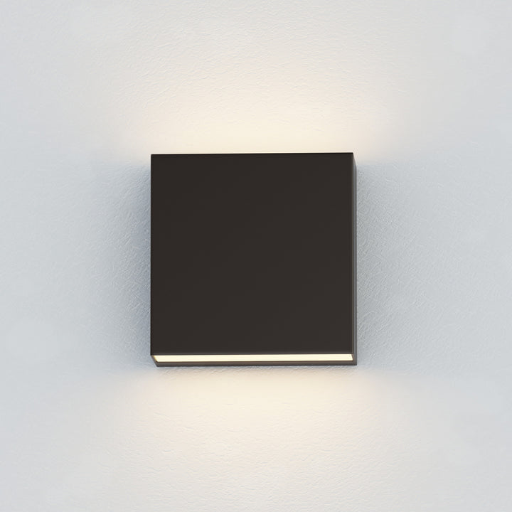 Cubed 5.5 LED Outdoor Sconce by Studio M Lighting – lifestyle