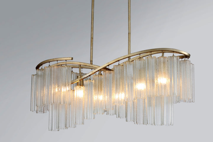 Victoria 6-Light Linear Chandelier by Studio M Lighting – lifestyle