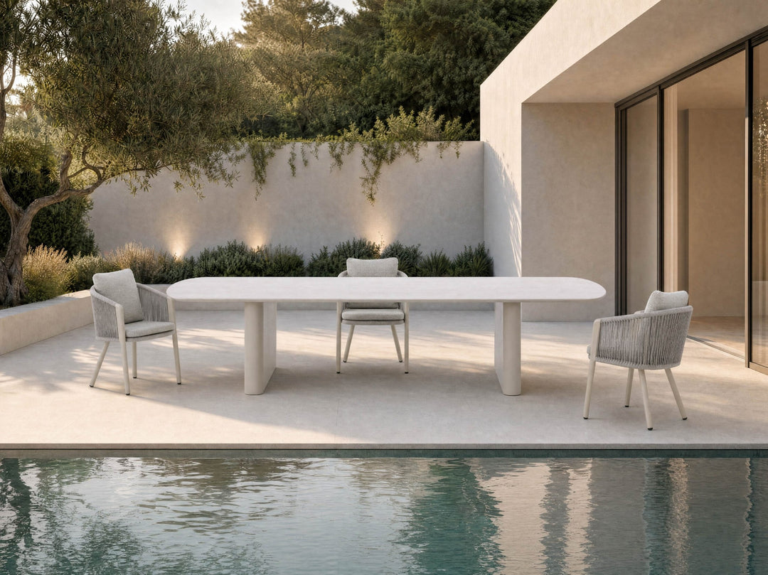 Horizon Dining Table by Whiteline Modern Living – lifestyle