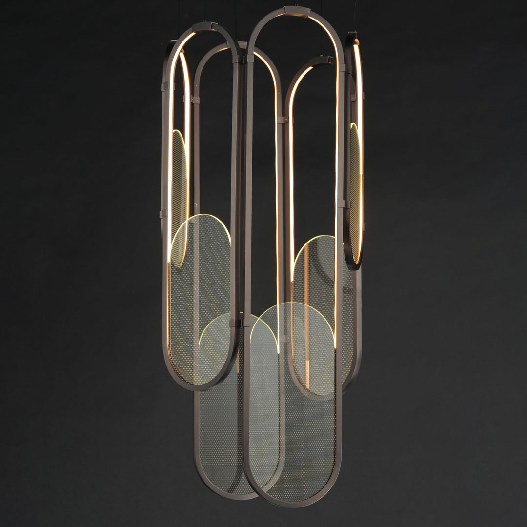 Trance 6-Light LED Pendant by Studio M Lighting – lifestyle