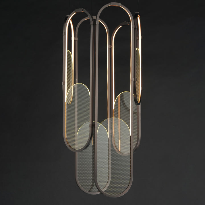 Trance 6-Light LED Pendant by Studio M Lighting – lifestyle