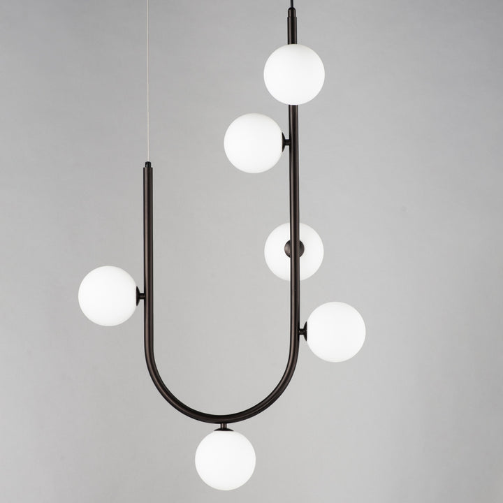 Contour 6-Light Cord Hung Pendant by Studio M Lighting – lifestyle