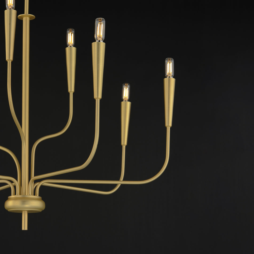 Vela 9-Light Chandelier by Studio M Lighting – lifestyle