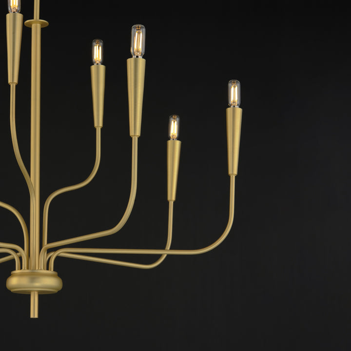 Vela 9-Light Chandelier by Studio M Lighting – lifestyle