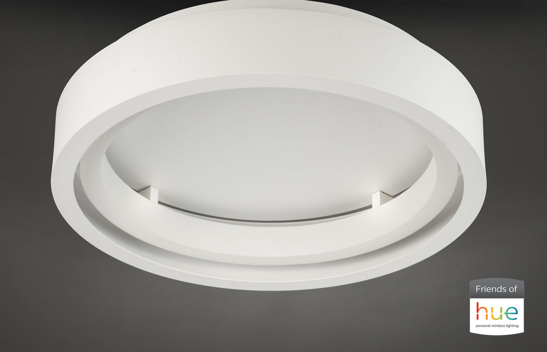 iCorona FoH i-Corona LED Flush Mount with Philips Hue by Studio M Lighting – lifestyle