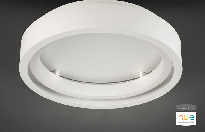 iCorona FoH i-Corona LED Flush Mount with Philips Hue by Studio M Lighting – lifestyle