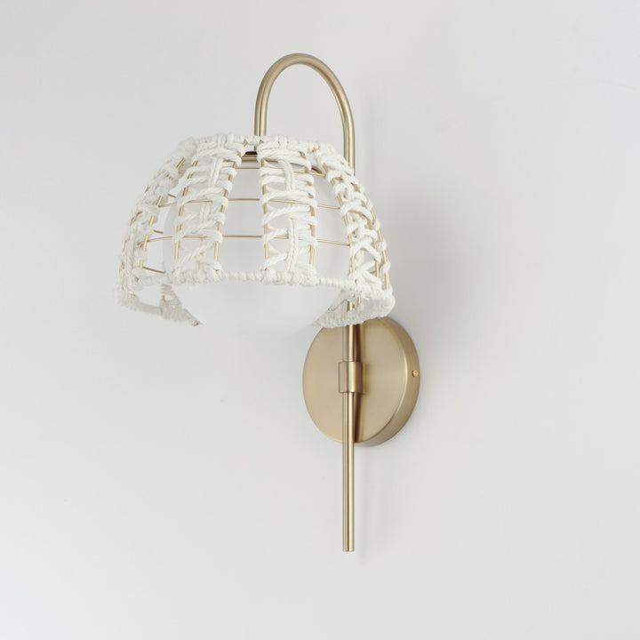 Macrame 1-Light Wall Sconce by Studio M Lighting – lifestyle