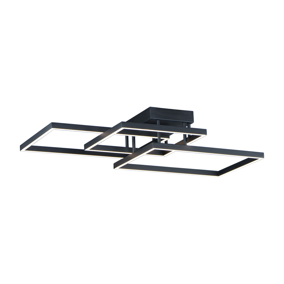 Traverse LED Flush/Wall Mount 251513 by Studio M Lighting in Black