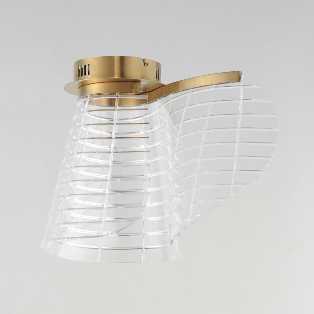 Tartan LED Flush Mount by Studio M Lighting – lifestyle