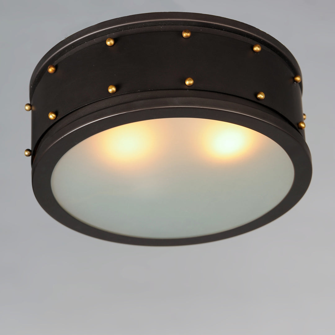 Trestle 2-Light Flush Mount by Studio M Lighting – lifestyle