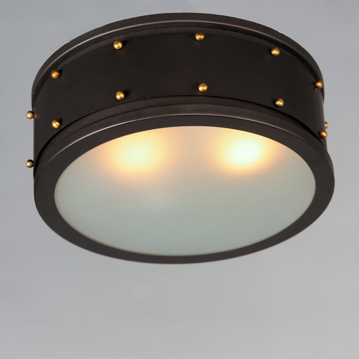 Trestle 2-Light Flush Mount by Studio M Lighting – lifestyle