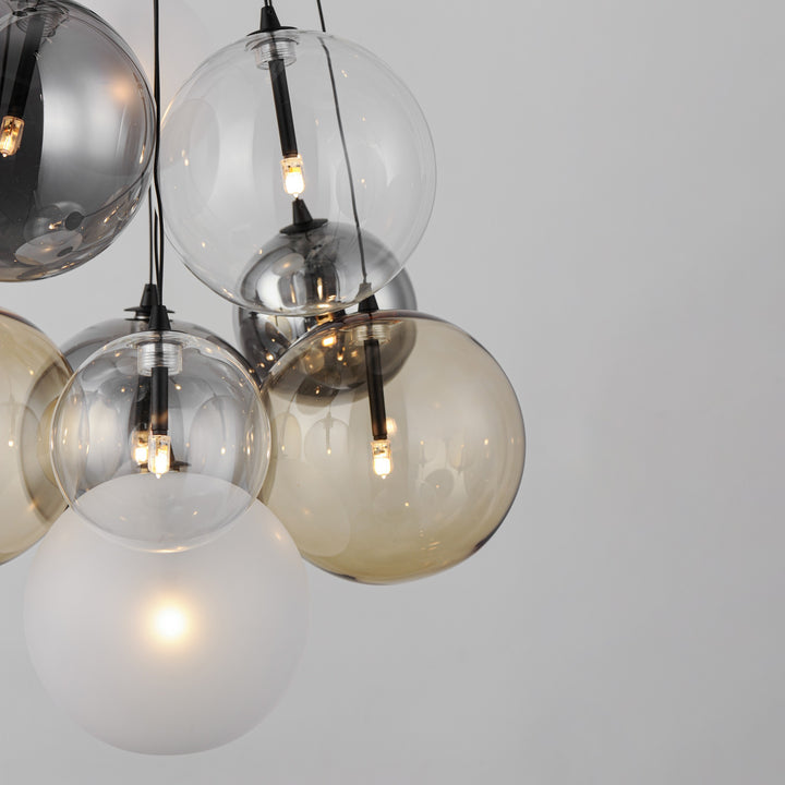 Burst 9-Light LED Pendant by Studio M Lighting – lifestyle