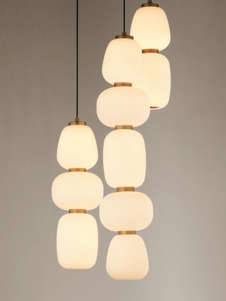 Soji LED 10-Light Pendant by Studio M Lighting – lifestyle