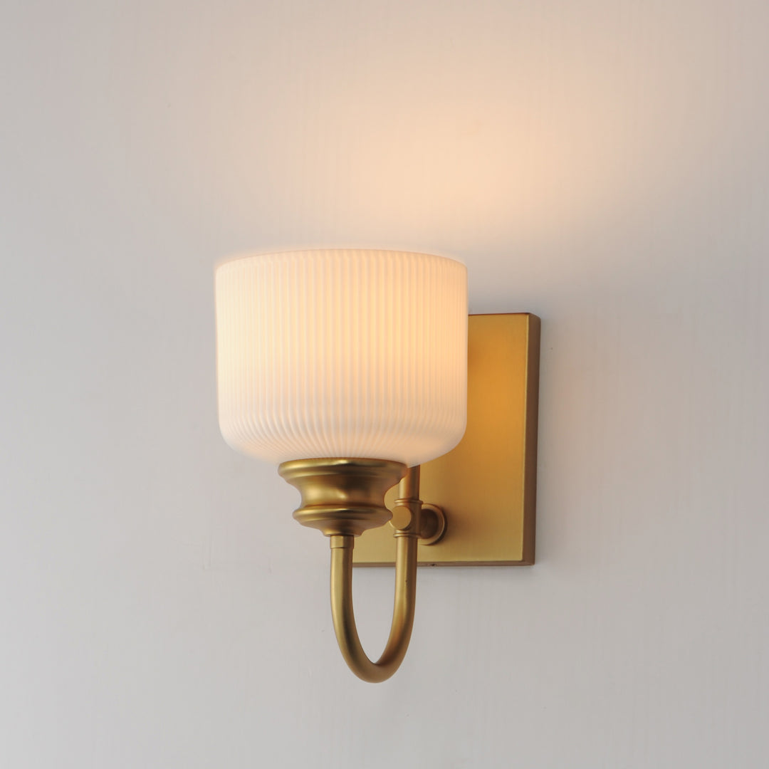 Bisque 1-Light Wall Sconce by Studio M Lighting – lifestyle